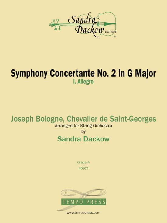 Symphony Concertante No. 2 in G Major: I. Allegro